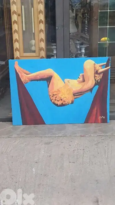 لوحة رسم زيتي اوروبية