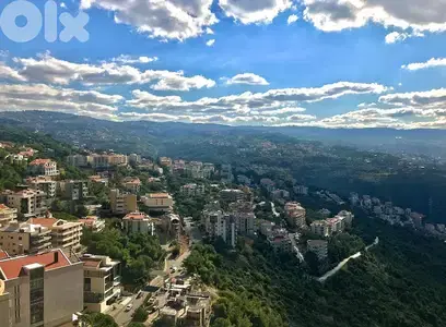 9700m2 Land+open Sea View 4sale in Mansourieh - أرض للبيع في المنصورية