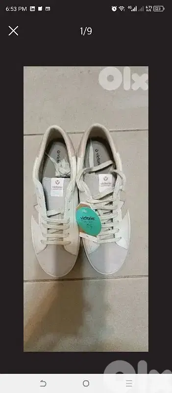 victoria shoes. made in spain. brand new