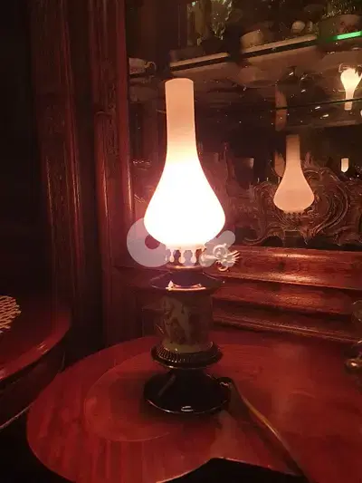 handmade porcelain lamp