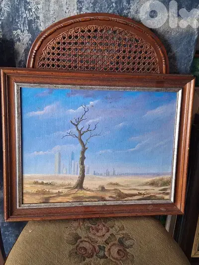 european antique handpainted