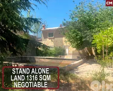 stand alone- Land 1316 SQM - faraya chabrouh REF#CM119317