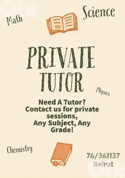Leçons Particulières / Private Tutor