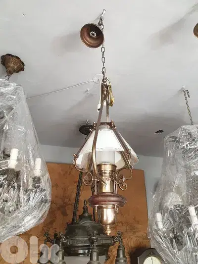 english bronze lantern