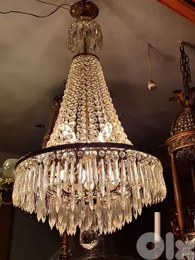 czech crystal chandelier