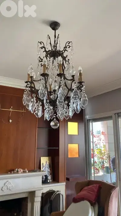 2 Crystal Chandeliers