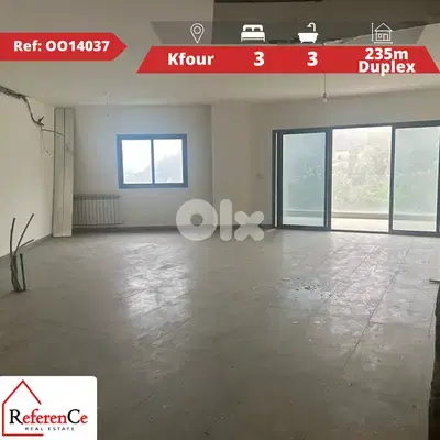 Duplex in Kfour for sale دوبلكس للبيع في كفور