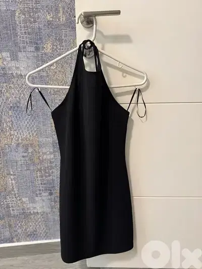 mango mini dress new, black color size s , in tag
