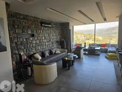 Duplex Fully Furnished Fully decorated in Ouyoun Broumana 475000$