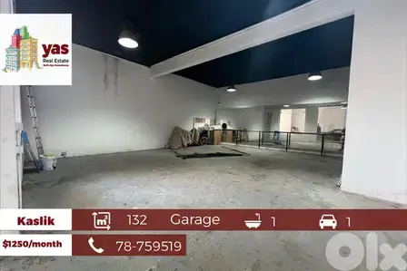 Kaslik 132m2 | Garage | Rent | Prime Location | EH |