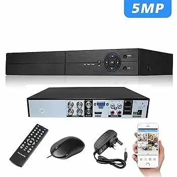 4 CH AHD DVR W/HDMI TCP/IP 3G CLOUD 5MP