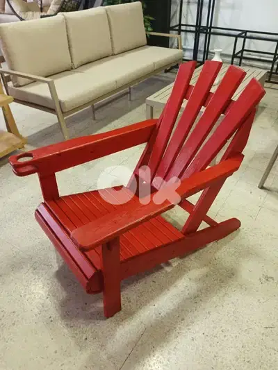natural wood chair