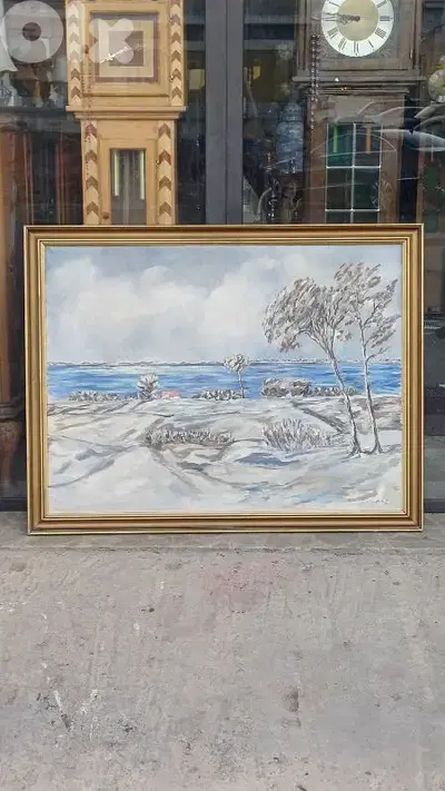 لوحة رسم زيتي اوروبية