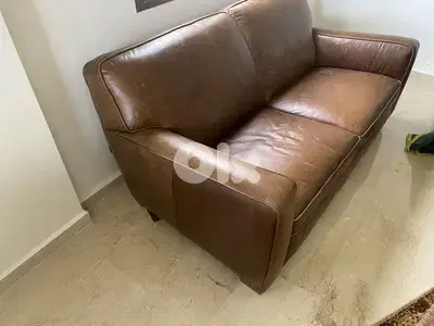 Leather Couches: