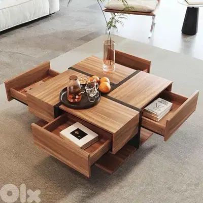 ikea coffee table with 4 drawers