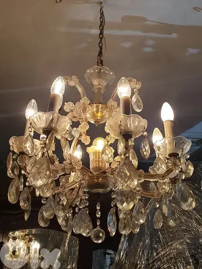 marie theresa crystal chandelier