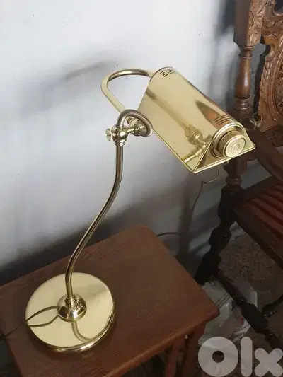 english unique brass lamp