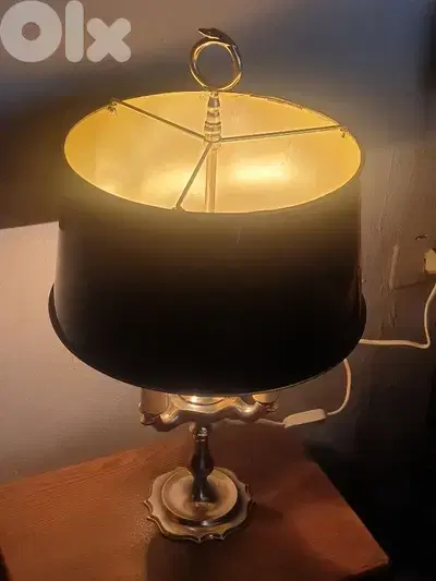 french antique lamp