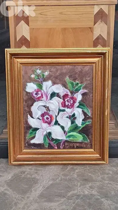 لوحة رسم زيتي