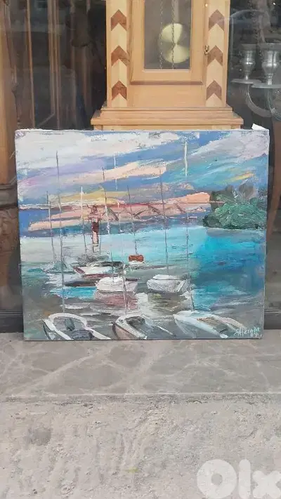 لوحة رسم زيتي