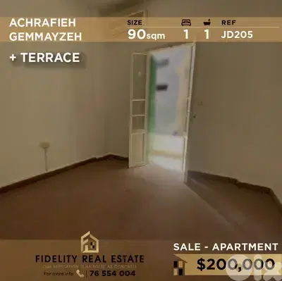 Apartment for sale in Achrafieh JD205 شقة للبيع في الأشرفية