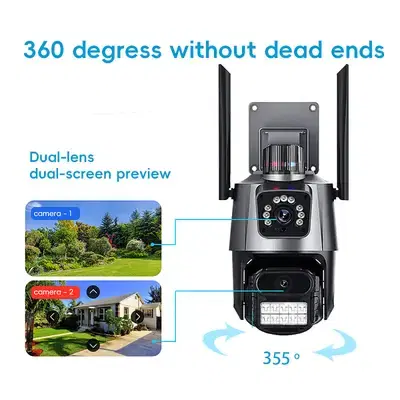 OUTDOOR CAMERA PTZ 6MP - كاميرا مراقبة