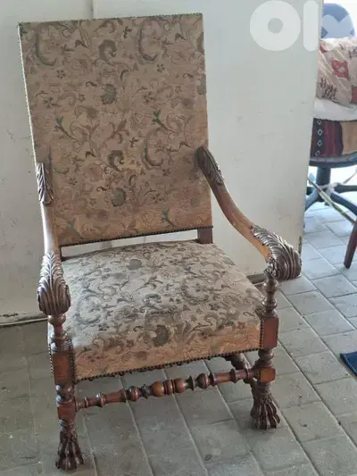 Antique armchairs