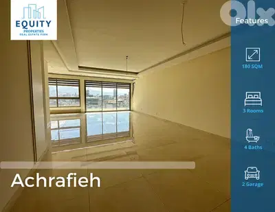 180 SQM Apartment For Sale In Achrafieh شقة للبيع #JZ40724