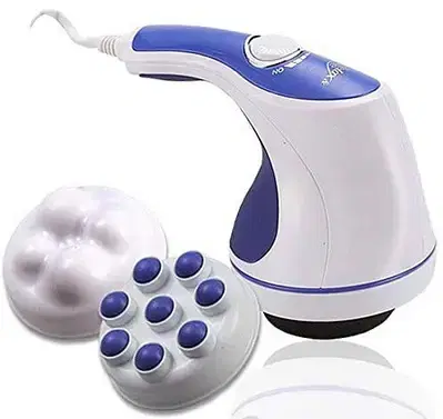 Relax & Spin Tone Massager – 4 Attachments for Pain Relief & Toning