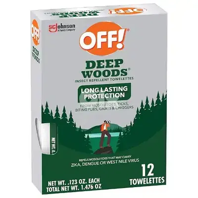 منديل طارد الحشرات insect repellent towelettes