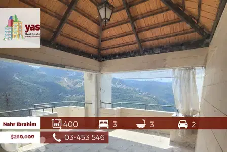 Nahr Ibrahim 400m2 | 50m2 Terrace | Duplex | Sea View | PA |