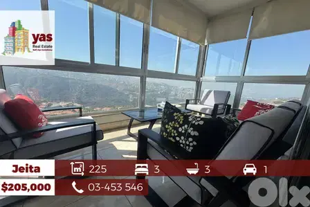 Jeita 225m2 | Mint Condition | Panoramic View | Prime Location | EL |