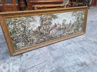 لوحة غوبلان روميو وجوليات مميزة انتيك