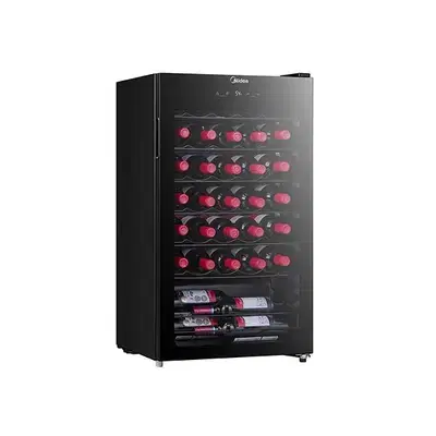 Midea 34 bottles wine cooler