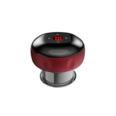 Smart Cupping Massager with 6 Suction & Vibration Modes + Red Light