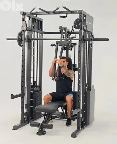 multifunctional vcross, smith, chest press fly etc