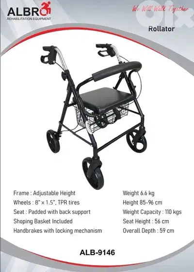 Rollator Walker روليتر