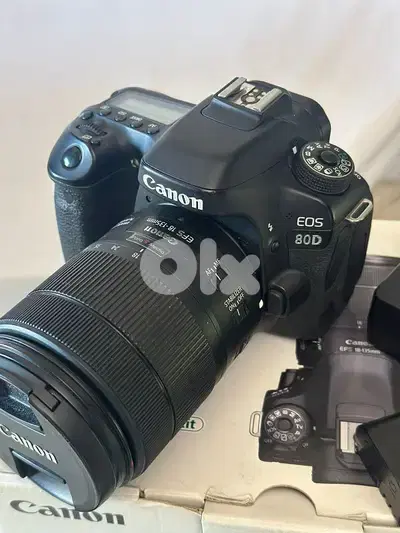 camera canon 80d like new