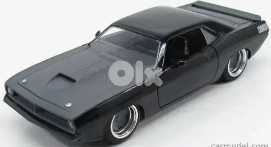 Letty's Plymouth Barracuda (Fast &Furious 7) diecast car model 1;24