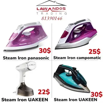 Steam irons