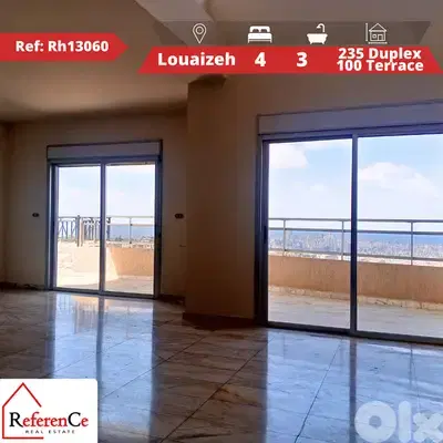 Duplex with terrace in Louaizeh for sale دوبلكس +تراس للبيع في اللويزة