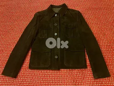 jacket - chamois from ZARA