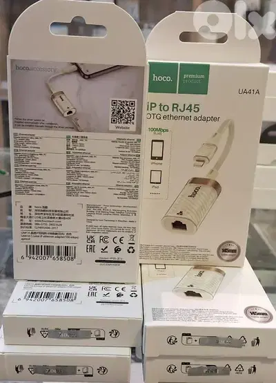 HOCO OTG ETHERNET ADAPTER IP TO RJ45 UA41A