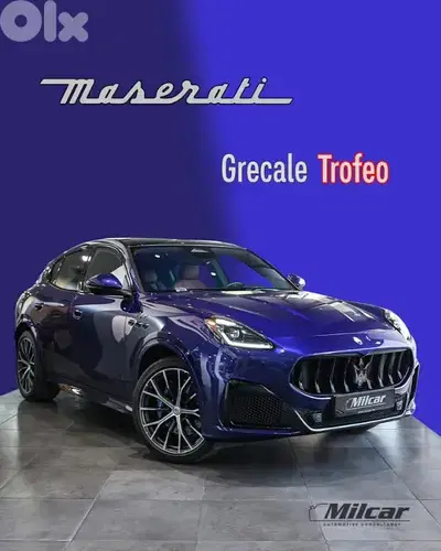 Maserati Grecale Trofeo 2023   132,000$ Offer
