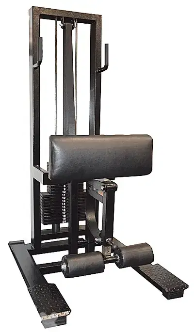 standing  leg curl and hip machine  like new