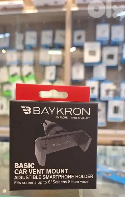 BAYKRON BASIC CAR VENT MOUNT ADJUSTIBLE SAMRT PHONE HOLDER