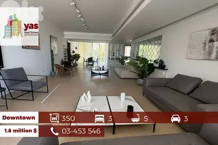 Downtown 350m2 | Luxury Building | Classy Area | OH