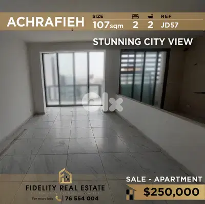 Apartment for sale in Achrafieh JD57 شقة للبيع في الأشرفية