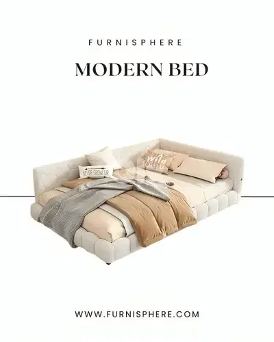 Beds in different shapes and colors