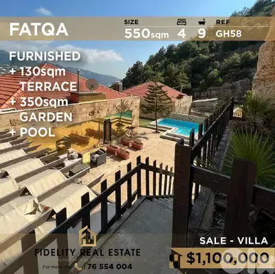 Villa for sale in Fatqa GH58 فيلا للبيع في فتقا
